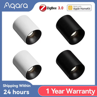 Aqara Smart T1 Downlight Zigbee Dimming Round Light 10W Beam Angle 24°36° Adaptive Lighting Anti-glare For Homekit Aqara Home
