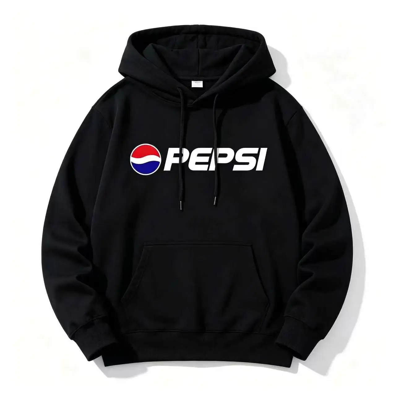 2026 Neue Trendmarke INS Pepsi Cola Print Hoodie Sprite Coca-Cola Herren- und Damen-Loose-Fit-Paar-Langarm-Streetwear – Detail 14