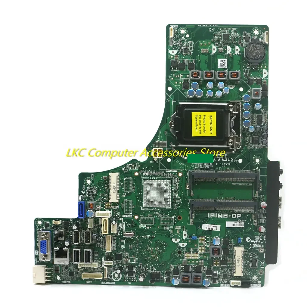 

Original For Dell Inspiron One 2330 AIO All-in-one Motherboard IPIMB-DP CN-0PWNMR 0PWNMR PWNMR LAG1155 DDR3 Mainboard 100%Tested