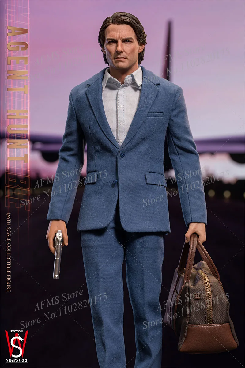 SWTOYS FS052 Sammlerstück im Maßstab 1:6, Tom Cruise Mysterious Agent, komplettes Set, 12-Zoll-Männer, Soldat, Actionfigur, Modelle, Spielzeug