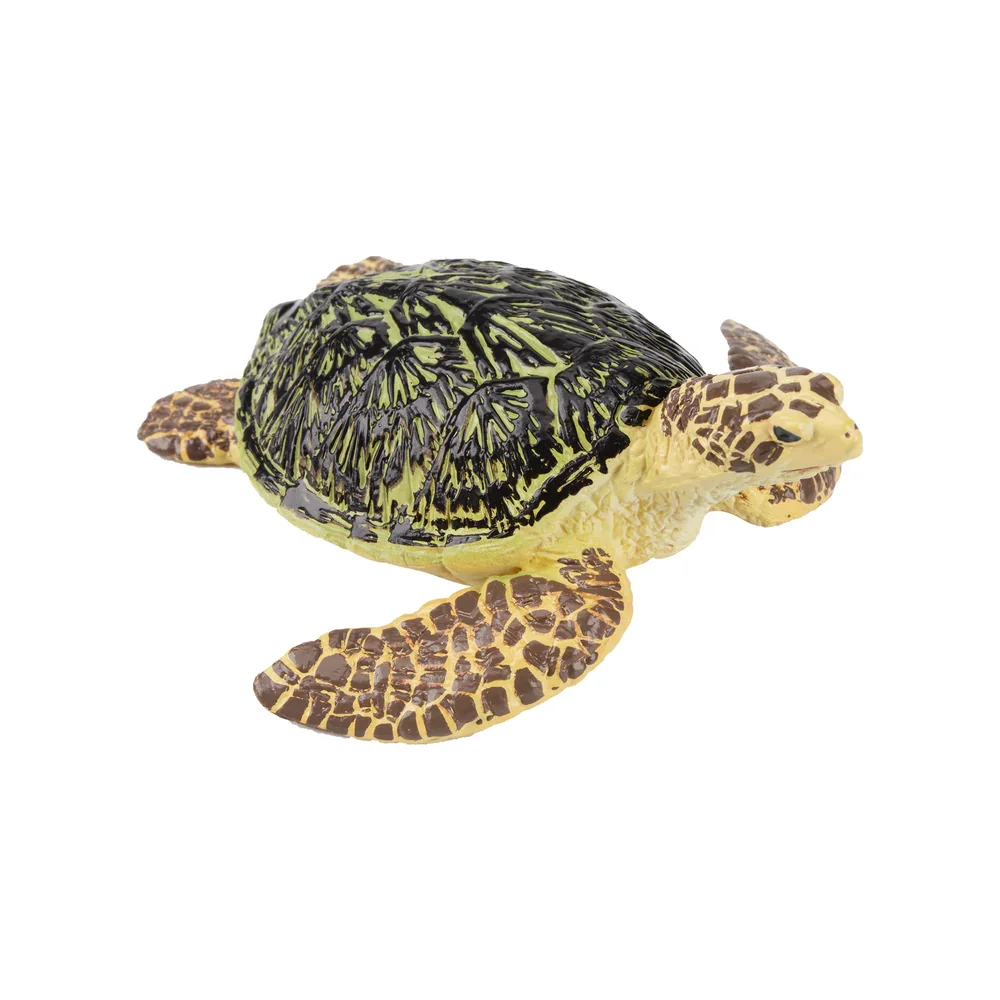 Toymany シミュレーションアカウミガメウミガメ海洋動物モデルおもちゃミニフィギュア人形アクション置物おもちゃ子供のギフトケーキデコ