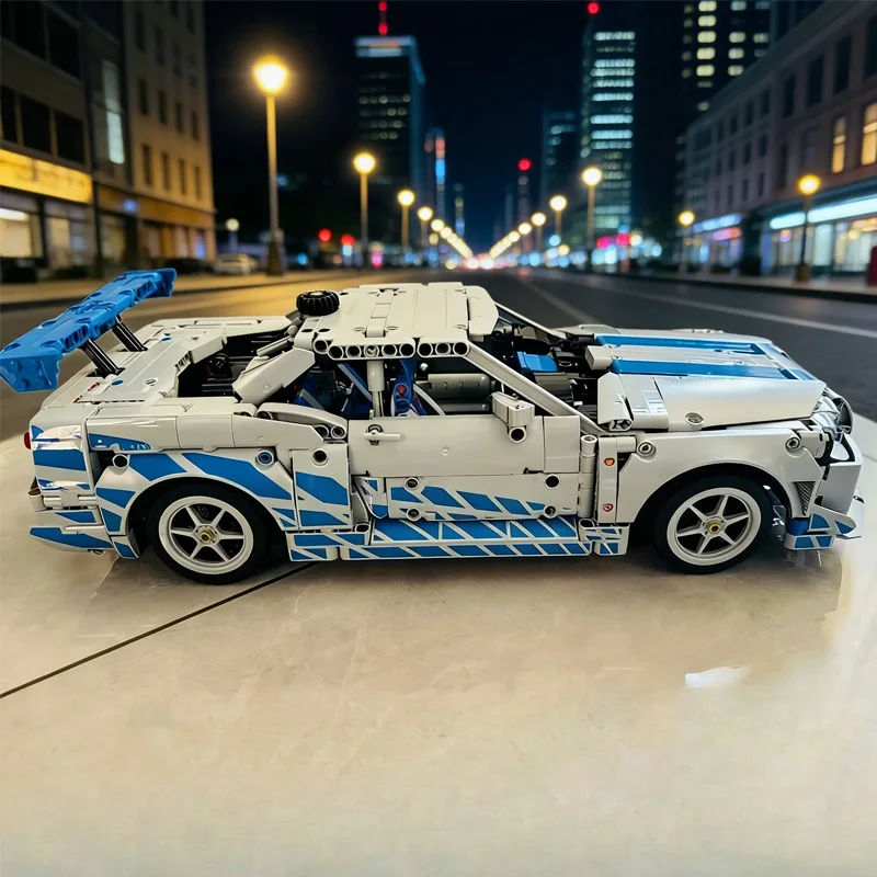 42210 โมเดลรถสปอร์ต 'God of War' GT-R34 รุ่นใหม่ ชุดประกอบแบบกลไก ของขวัญวันเกิด ของขวัญคริสต์มาส ของขวัญวันฮาโลวีน