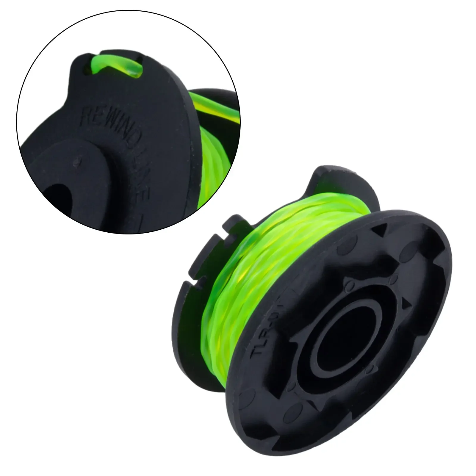 

String Trimmer Parts Trimmer Spool Cap Replacing Spools Green Solid Thread Length Per Spool : 3 Outdoor Living