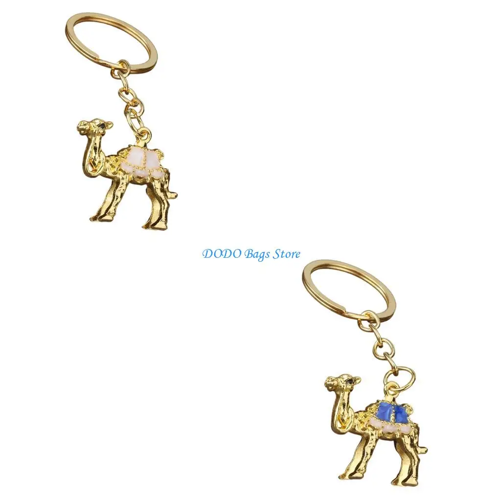 

Уникальный брелок с 3D-дизайном верблюдов, изготовленный из прочного цинкового сплава, для личного повседневного использования