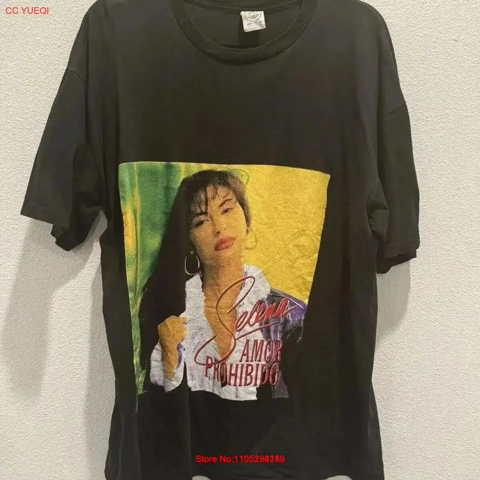 VINTAGE SELENA AMOR PROHIBIDO SHIRT XL WE WILL MISS YOU memorial Recordando Washed Stylish Slightly streetwear homme vintage