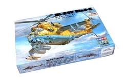 HobbyBoss 87220 1/72 Russian KMi-24V Hind- Armed Attack Helicopter Fighter Military Gift Plastic Assembly Model  Building Kit