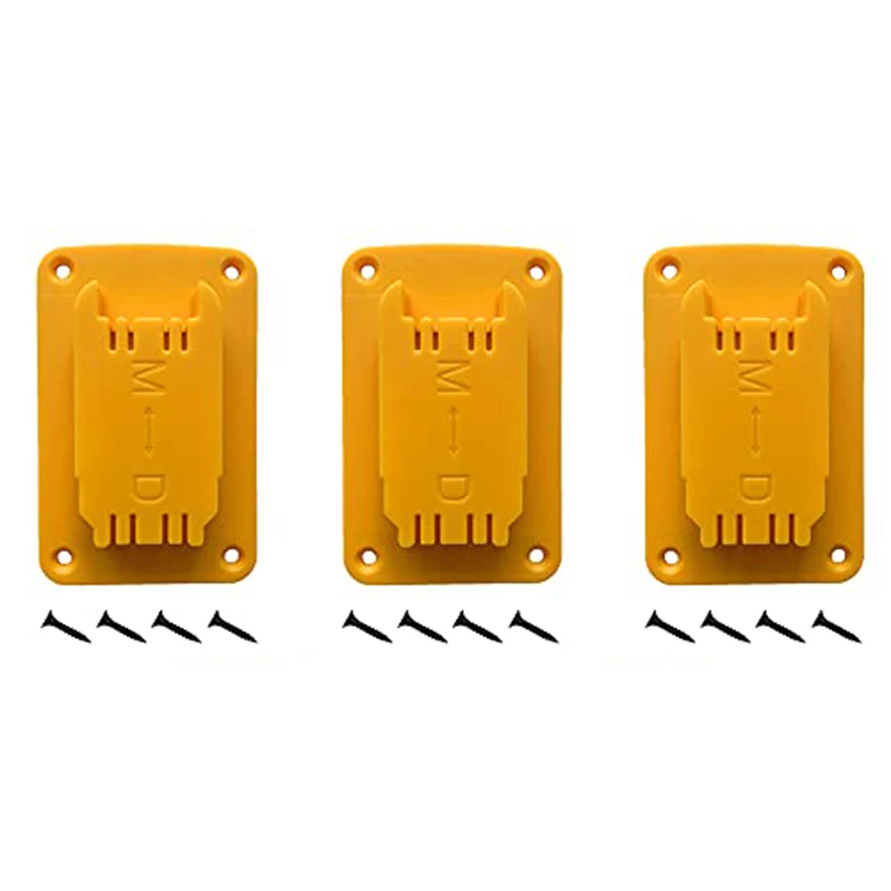 3/8/12pcs Tool Holder Dock Wall Mount Storage Rack ForDewalt 12V 20V Wall Mount Drill Holder With Screws