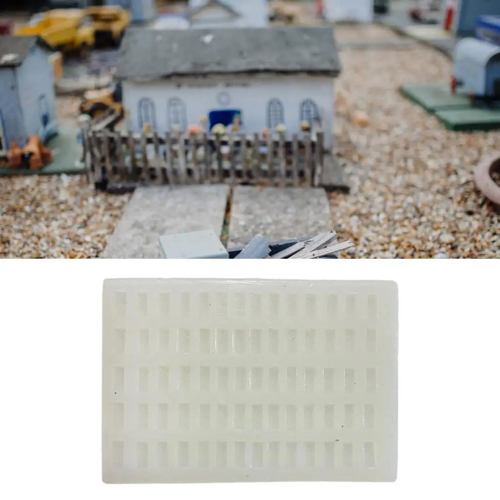 1/35 Scale Simulation Long Bricks Floor Building DIY Materials