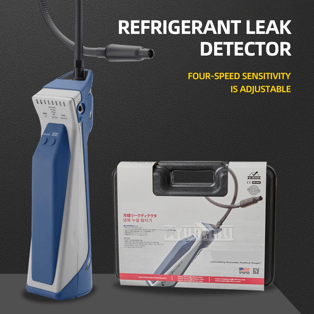 Refrigerant leak detector Central air conditioning refrigerant leak detection