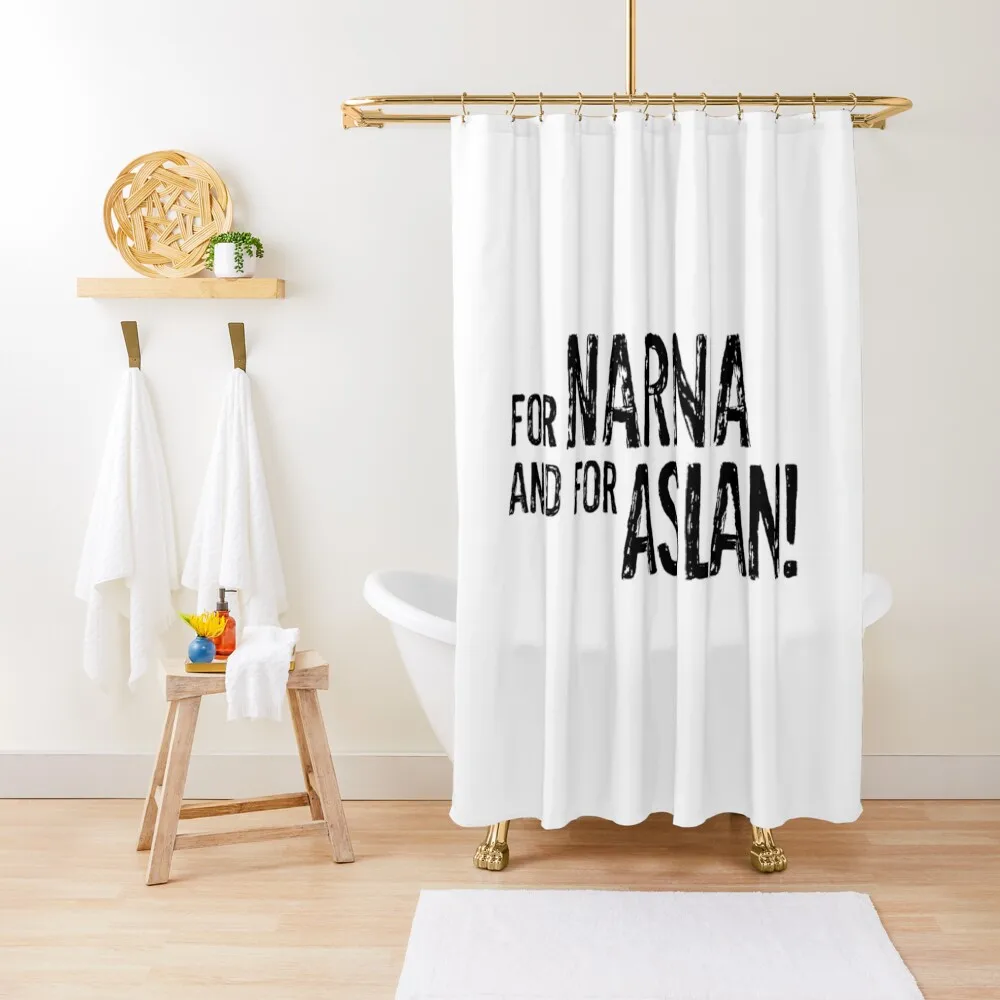 

For Narnia and for Aslan! \t \t Shower Curtain Bathroom Shower Bathroom Fabric Curtain