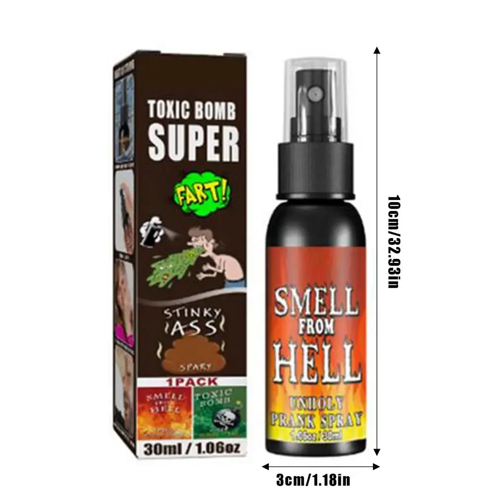 Scheetspray Hilarische Gag-cadeaus en Pranks Hilarische Gag-cadeaus voor volwassenen of kinderen Prank Kak-spullen Niet-giftige ruikt echt - afbeelding 1