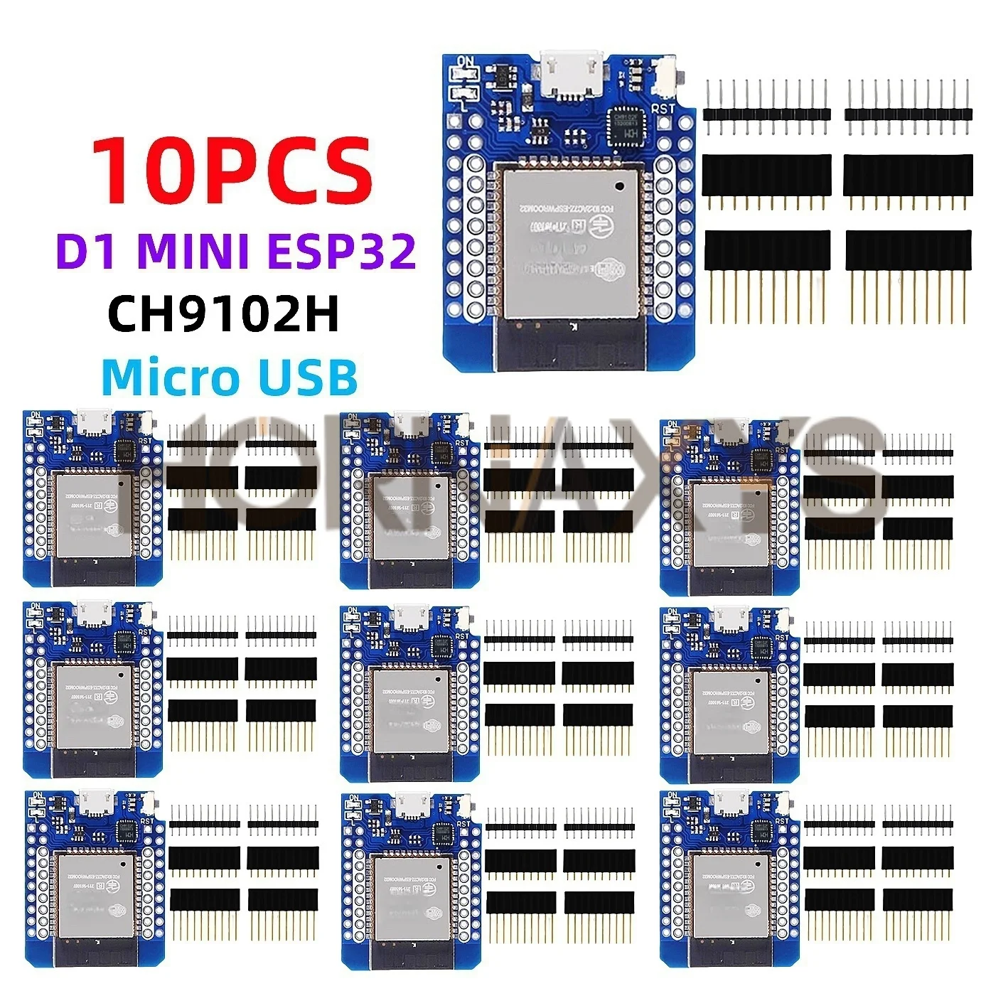 1-10PCS/ D1 Mini LIVE ESP32 ESP-32 WiFi + Bluetooth Internet der Dinge Entwicklung Board basierend ESP8266 Voll funktionsfähig TYPE-C