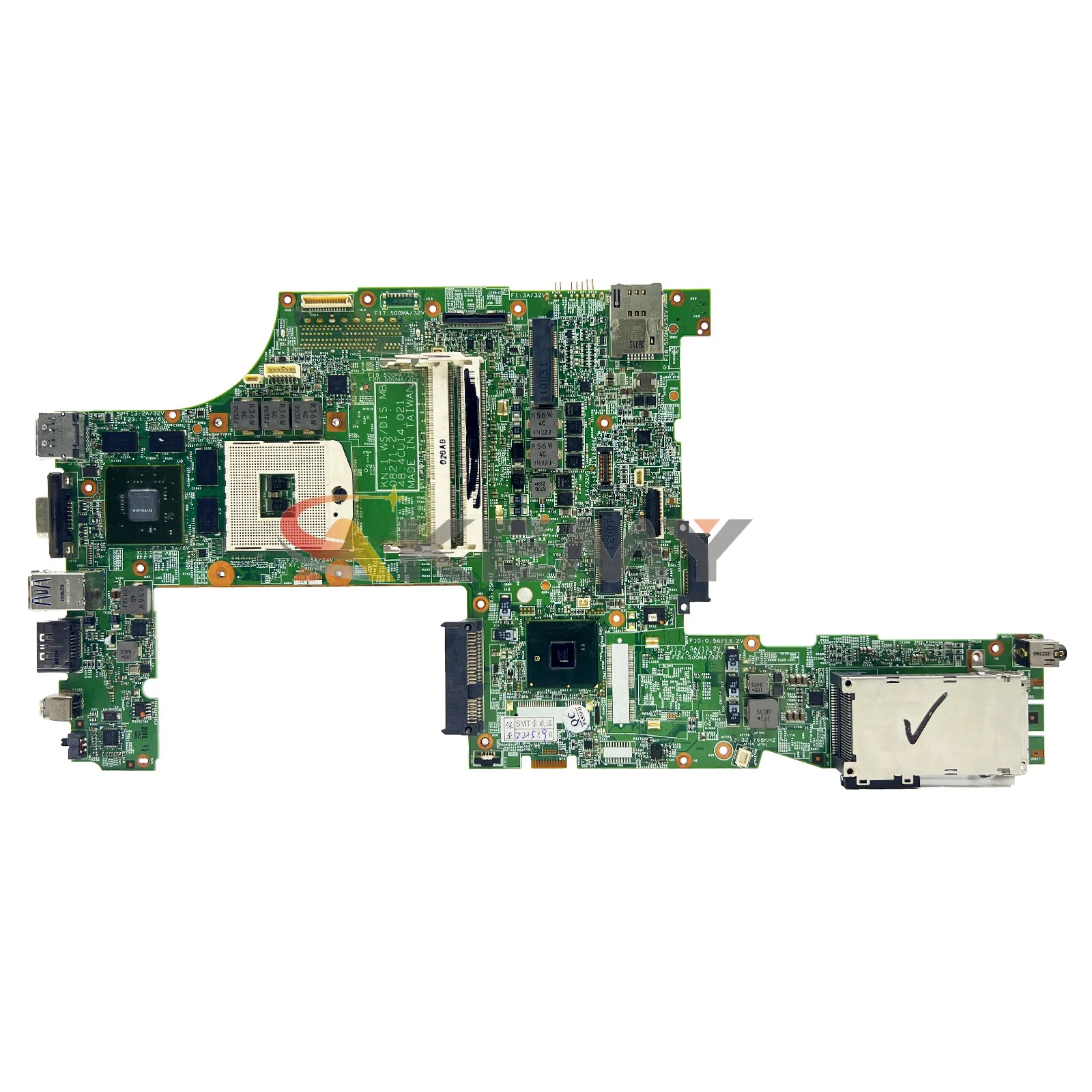 Motherboard Laptop 08271-2 untuk Lenovo Thinkpad W510 63Y1896 63Y1551 63Y2022 Mainboard 75Y4115 48.4CU14.0 QM57 N10P-GL-A3