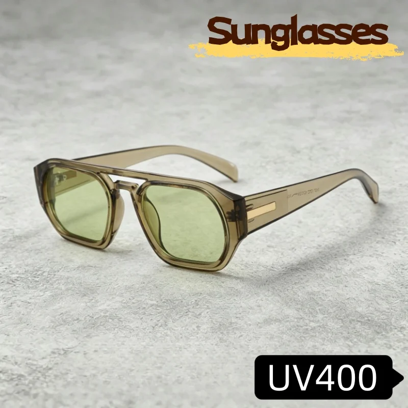 

Women's Advanced Square Simple UV Resistant Luxury Sunglasses Designers Fashion Trend 2026 New Pilot Glasses Fashion Wear Take