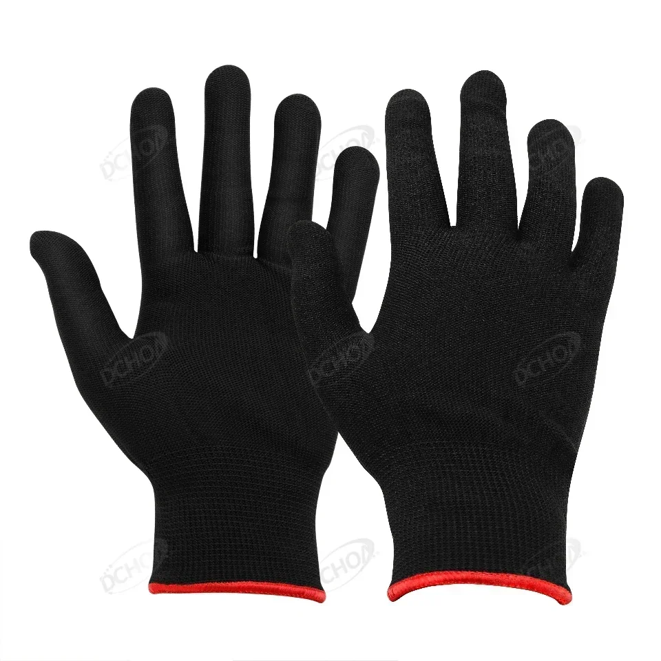 3/5Pairs DCHOA Anti-Static Vinyl Wrap Gloves for Car Window Tinting Film Application Protection Tool Nylon Car Wrapping Tint Wor