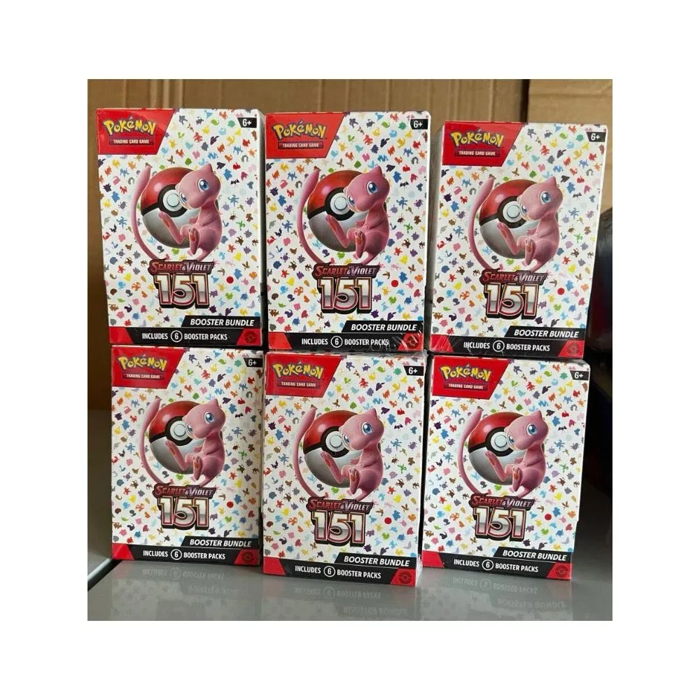 360Pcs TCG Scarlet & Violet 151 Booster Bundle Gift English Edition Trading Cards Anime Collection Card Toy Gift