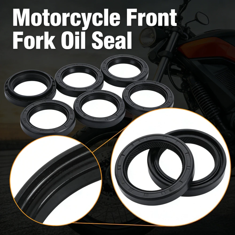 

2/4/8/16pc 43x55x9.5/10.5 Front Fork Oil Seal Cover For Yamaha MT-03 MT03 660 2005-2019 XT660 XT660R XT660X 05-2016 XT660 XT 660