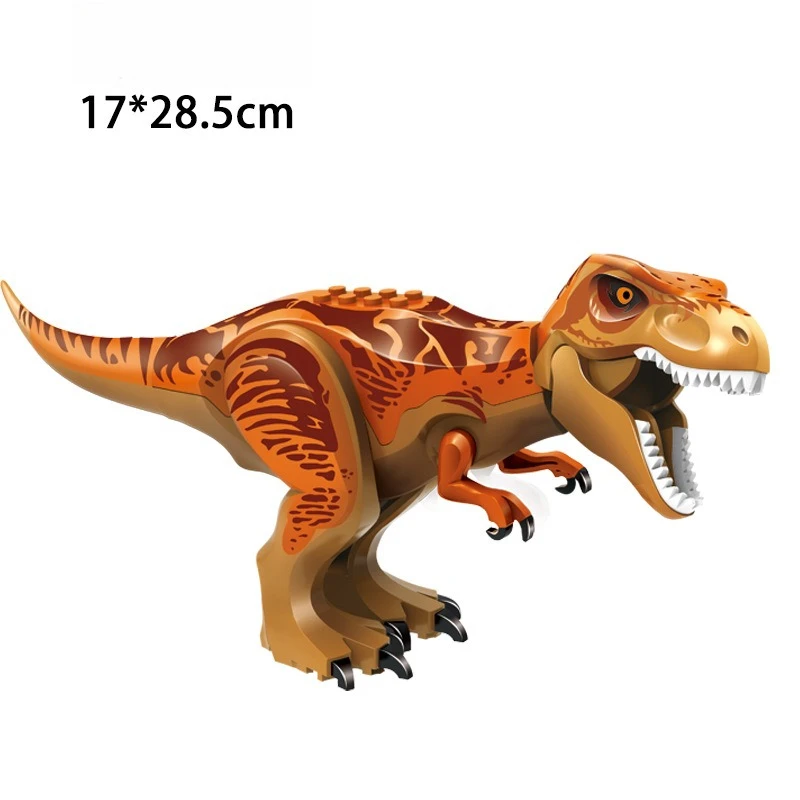 

Jurassic Dinosaur Building Block Toy World Puzzle Disassembly Animal Rex Tyrannosaurus Tauri Educational Assembly Toys for Boys