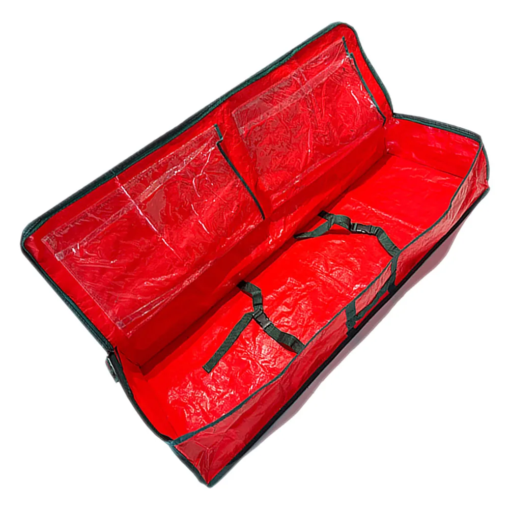 Christmas Tree Storage Bag Large Capacity Reusable Foldable Zippered Organizer For Holiday Home Camping Use Xmas Tree Pouch