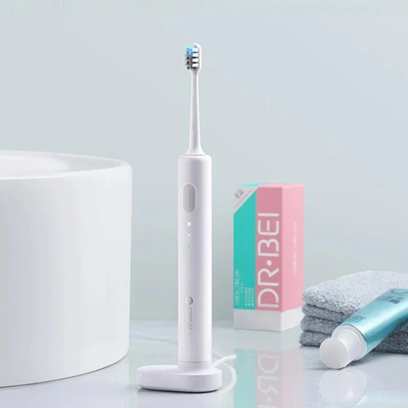 

Xiaomi Mijia Youpin DR.BEI Sonic Electric Toothbrush Rechargeable Waterproof Wireless Portable Ultrasonic For Smart Toothbrush