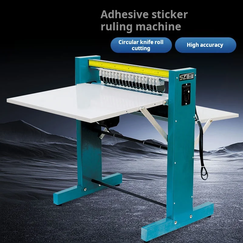 600Mm Rotary Piercing Slitter Power Post Printing Half Cut and Self-Adhesive Label Paper Trimmer