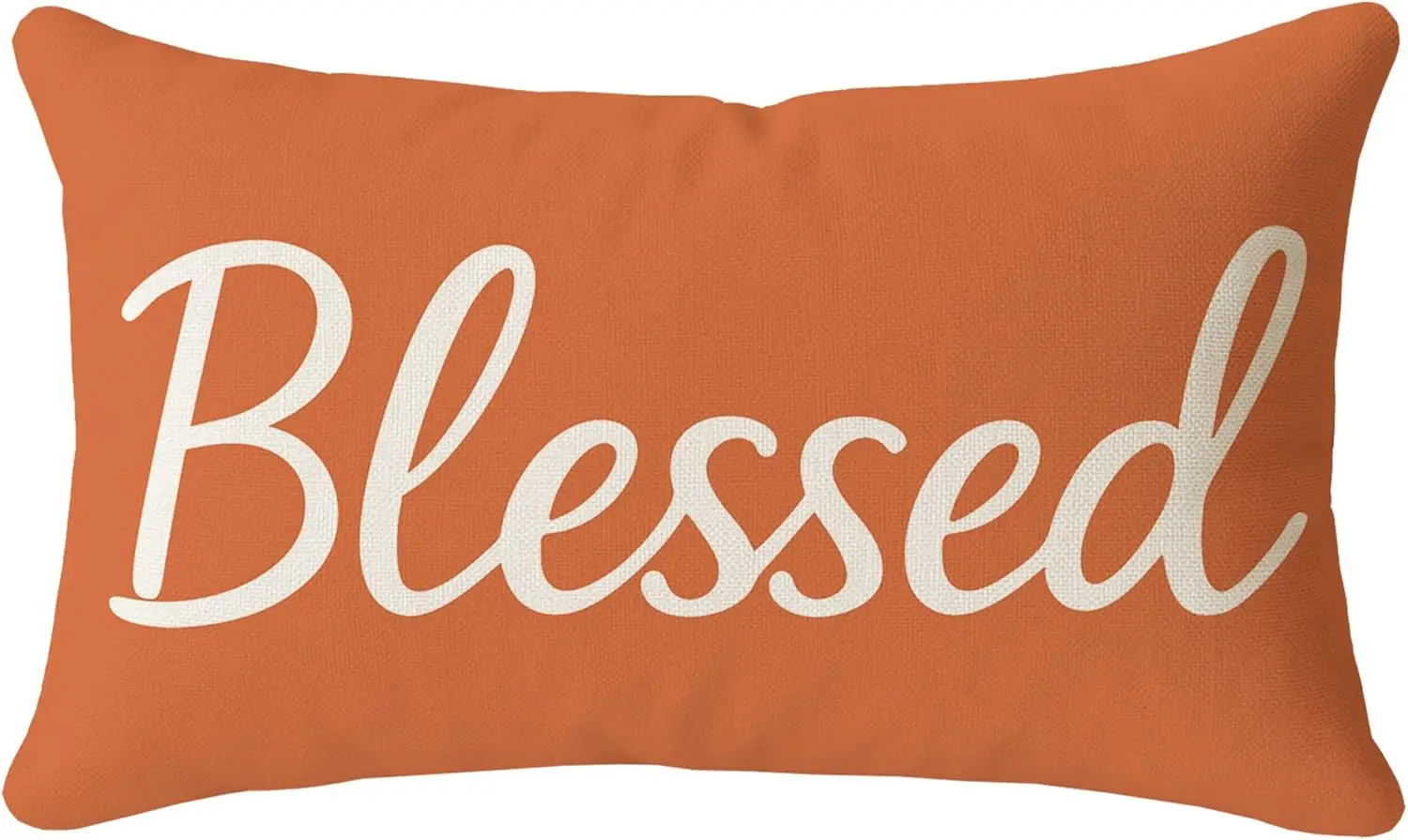 

Orange Pillow Covers 12x20 Inch – Lumbar Decorative Cushion Case for Outdoor Fall Home Decor