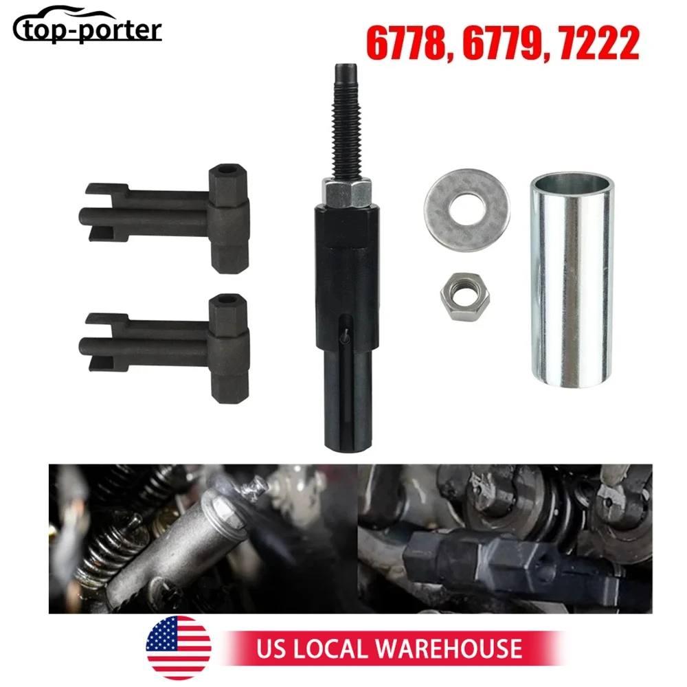 

1 комплект для съемника форсунок GM 6,6 л Duramax Diesel 6778, съемник форсунок 6779, съемник форсунок 7222/инструменты для установки