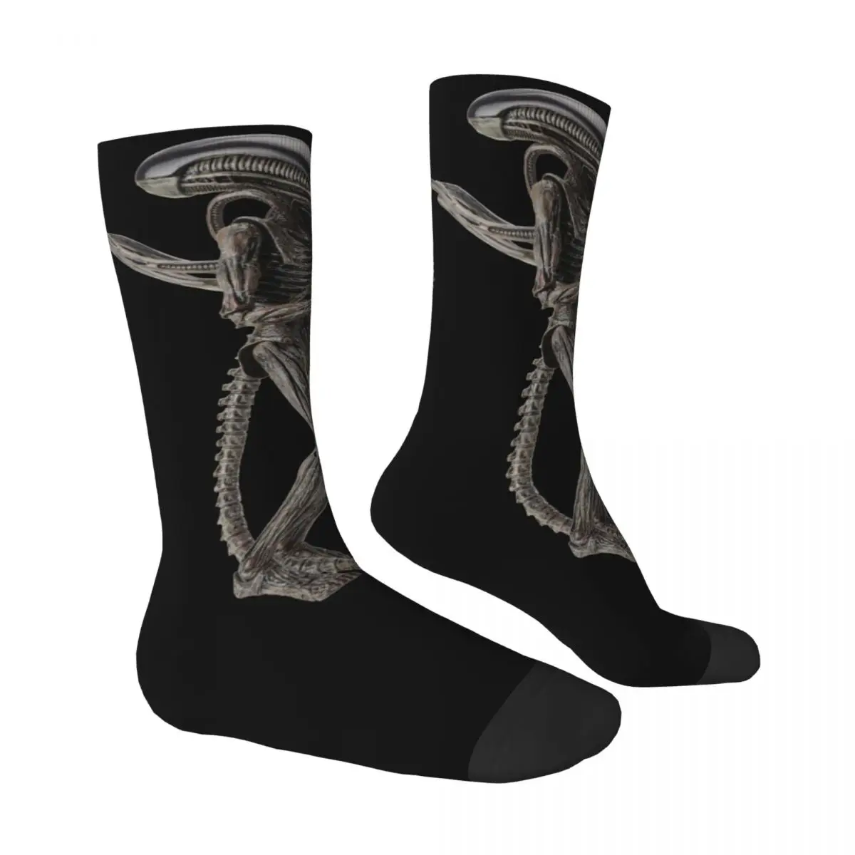 Alien-calcetines con estampado 3D para hombre y mujer, calcetín Unisex, estilo callejero, Hip Hop