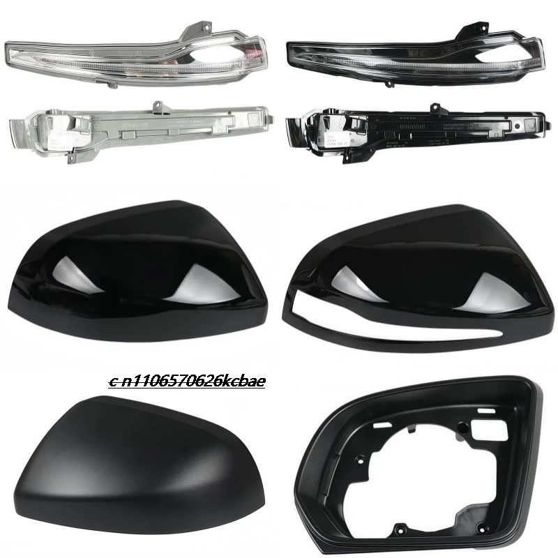 

For Mercedes-Benz V Class Vito W447 2016 -2023 Rear Mirror Cover Frame Turn Signal Light Bottom Lower