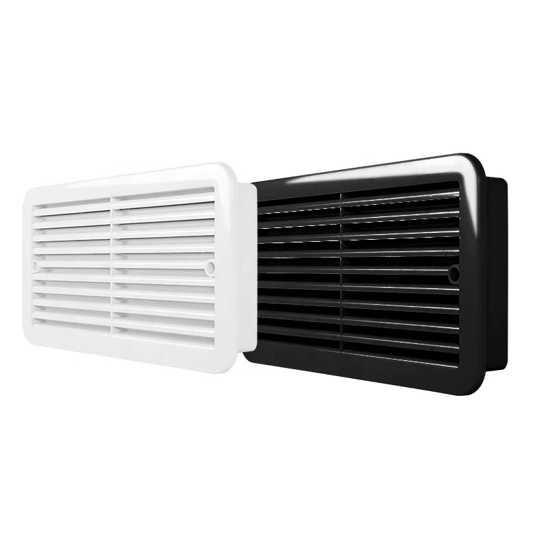 

TYTXRV RV Accessories White/Black UV-Resistance Air Vent Grille Exhaust Fan for Caravan Camper Trailer