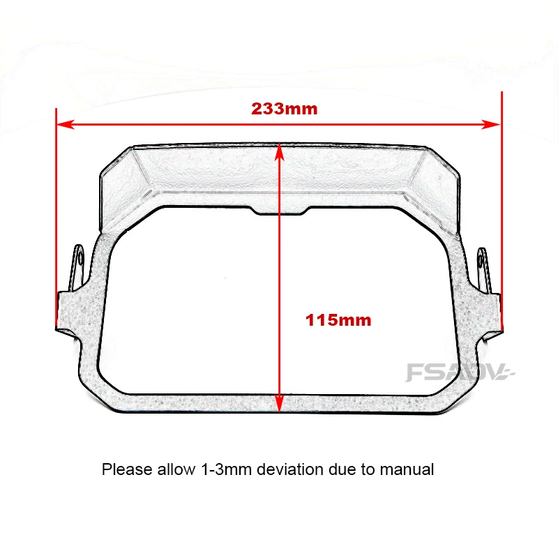 TFT Diefstal Bescherming Voor BMW R1250GS R1250 1200GS Adventure R1200GS LC ADV Meter Frame Cover Screen Protector Dashboard Guard