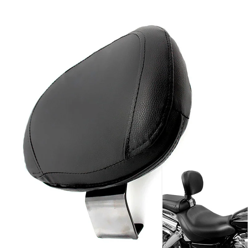 Motorcycle Black Rear Backrest For Suzuki Intruder C50 Boulevard Volusia VL400/800 2004-2013 For Seat Sissy Driver Backrest Pad