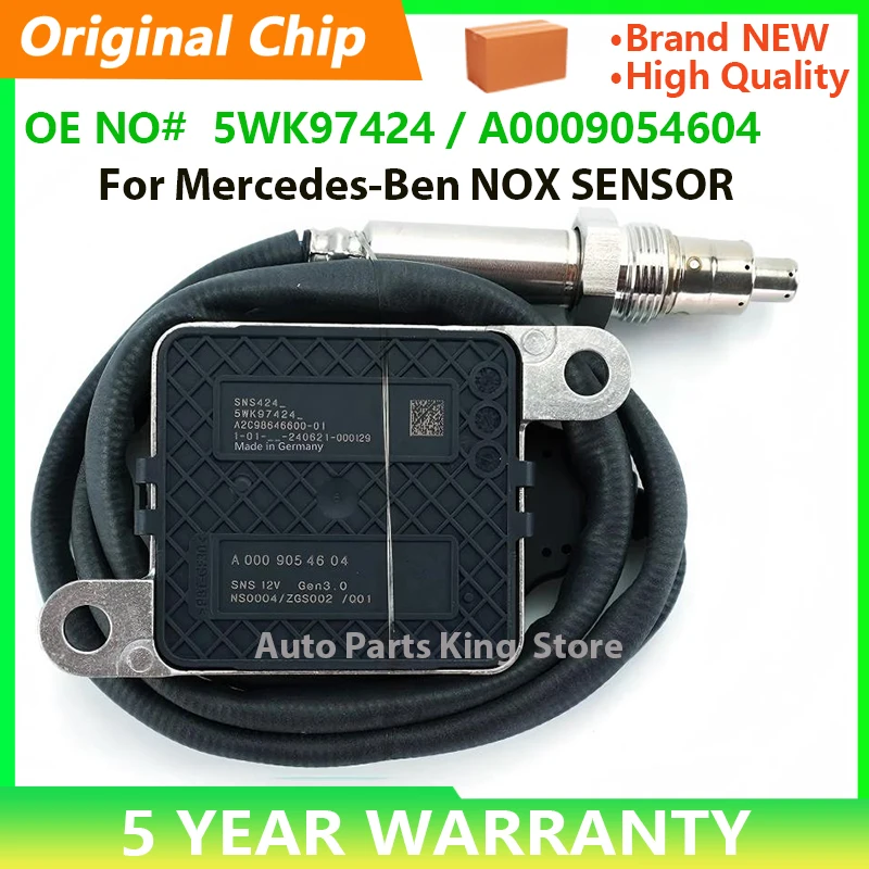 

A0009057208 5WK97424 A0009054604 New Nitrogen Oxide Sensor Nox Sensor for Mercedes-Benz CLS W257 W213 W238 W177 C205 S205