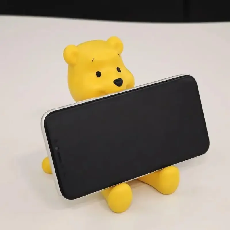 المبيعات الساخنة بوه الدب الكرتون حامل هاتف لطيف حامل مكتب العالمي Kawaii النوم ديكور دراسة منضدية هدية مزخرفة لمحبي الفتيات