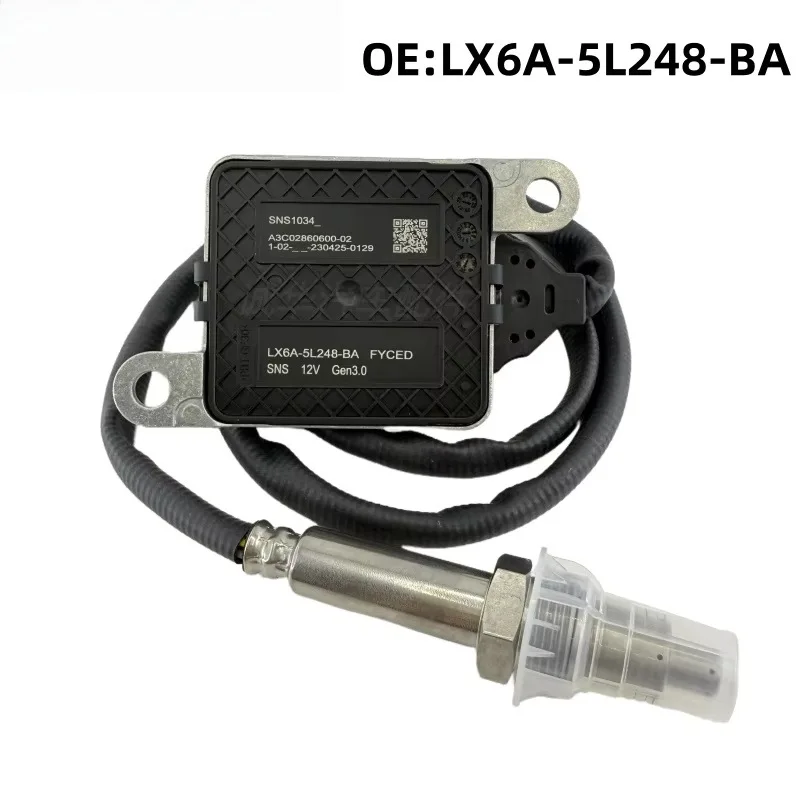 Sensor NOX LX6A-5L248-BA LX6A5L248BA Compatible con Ford Focus Kuga 1.5 EcoBlue 2018-2024, Sensor de Escape Diésel