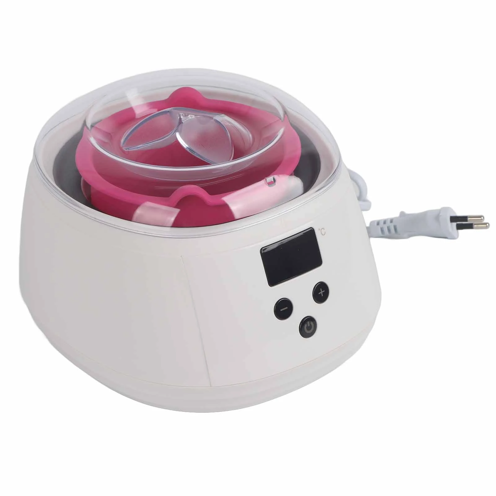 Wax Warmer Machine Professional LED Electric Hard Wax Heater with Silicone Wax Pot for Hair Removal 100‑240V EU Plug