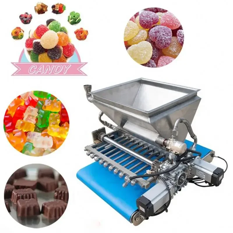 Commercial Industry Small Chocolate Gummy Candy Making Machine Biscuit Making Machine