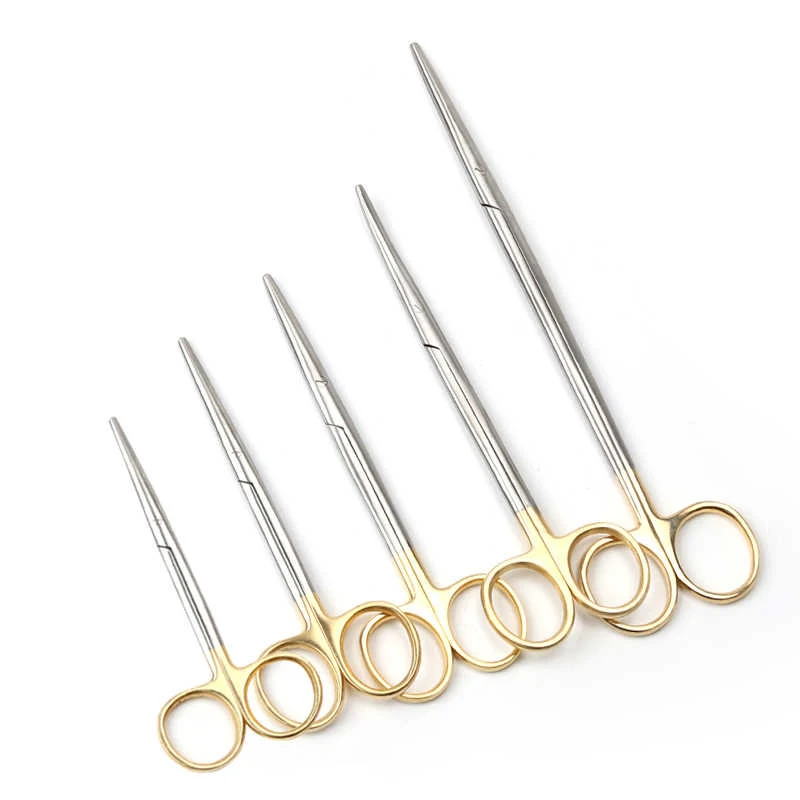 

Medical round head tissue scissors Nasal blunt scissors Nasal dissection scissors Surgical blunt scissors double eyelid scissors