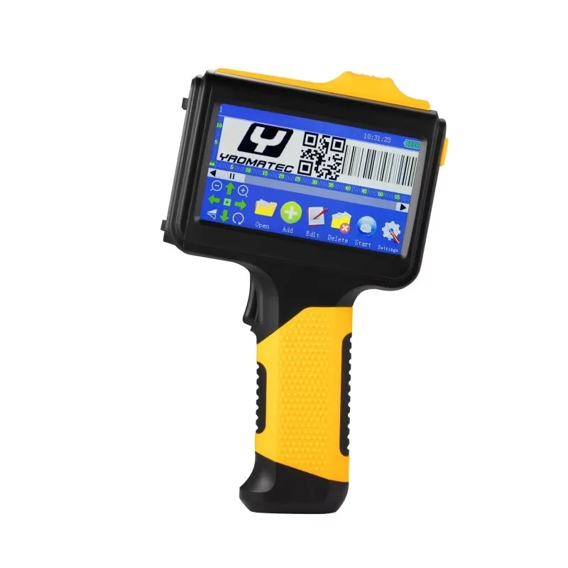 

12.7MM Portable Curved Surface Printing Handheld Inkjet Printer for Plastic Bags Bottles Metal Cans