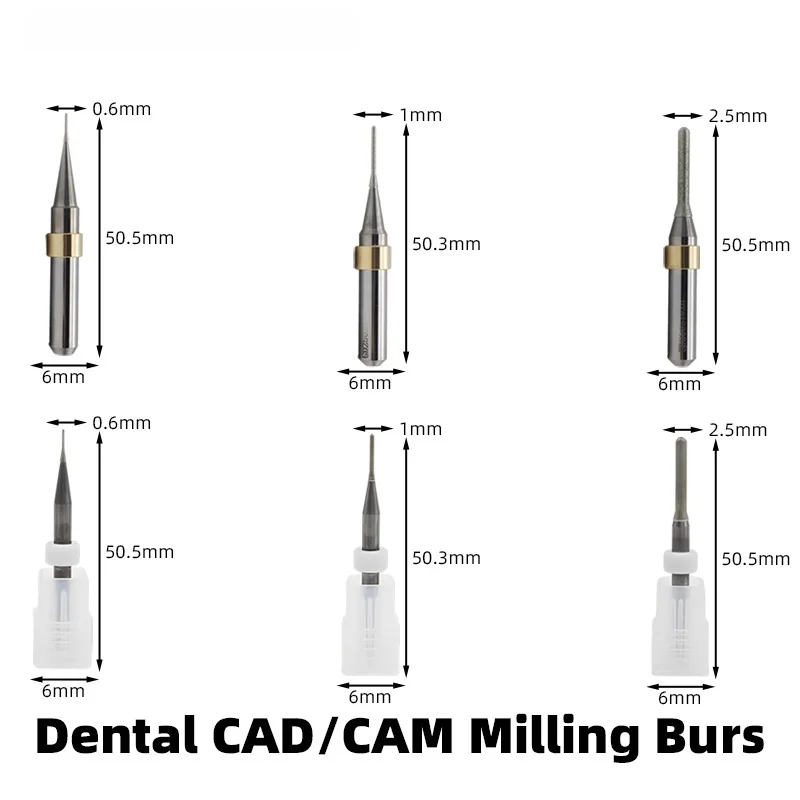 1Pcs Dental Glass-Ceramic Bur: High Precision; Dental Bur and Milling Cutter Specifically Designed for Glass-Ceramic Prosthetics