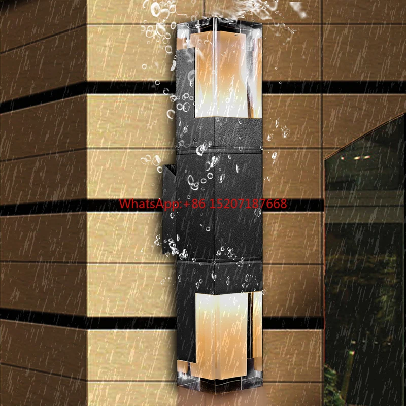 

Acrylic modern minimalist LED wall light Waterproof IP65 7W 14W Indoor Outdoor LED Wall lamp for Garden street lighting