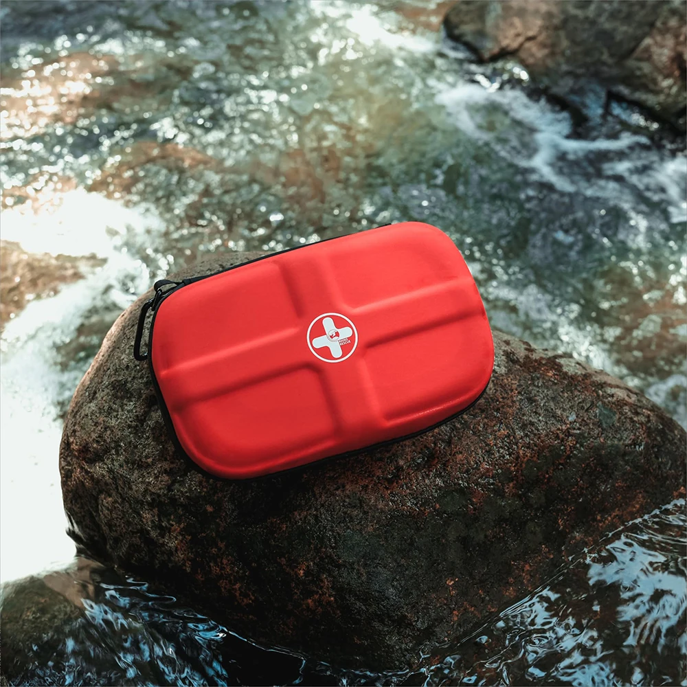 RHINO RESCUE Waterproof Emergency Kit IFAK Portable Care Bag for Home Travel Camping Hiking Backpacking Survival Essentials
