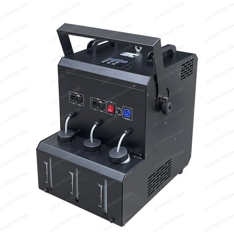 900W 24LED Smoke Bubble Machine DMX Remote Control Professional Stage Effect Bubble Machine with 2 Bubble Roller Eyes