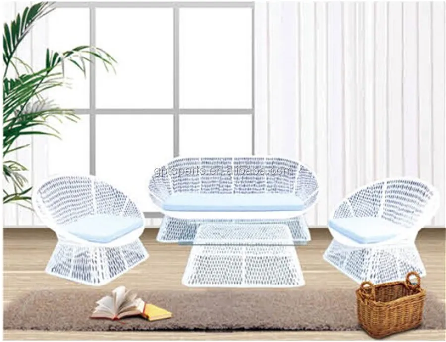Rattan Garden Chair Set Wicker Table And Chairs Outdoor Balcony Furniture