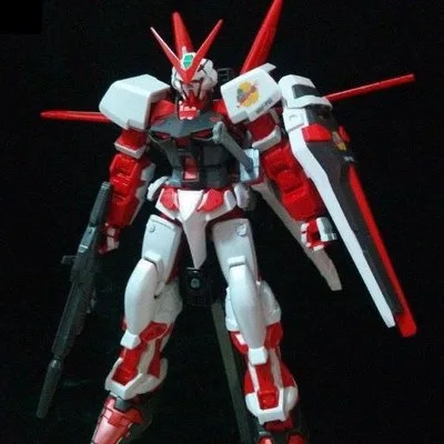 ชุดของเล่นโมเดลแอนิเมชัน GUNDAM HG1/144แดง/ทอง/น้ำเงิน GUNDAM ชุดของเล่นโมเดลประกอบชุดของขวัญสำหรับสะสมตุ๊กตาขยับแขนขาได้