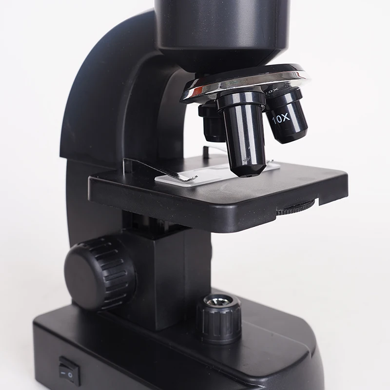 Professional Portable Kids Educational Toy 40x 80x 100x 200x 400x 800x Trinocular Optics Microscope