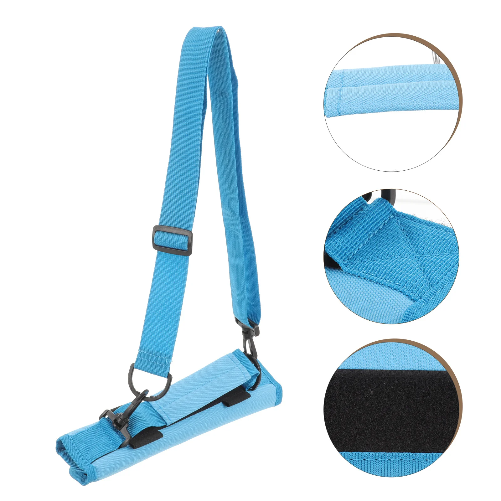 

Portable Golf Club Bag Canvas Made Lightweight Waterproof Design Multi-Use Carrier for Travel Training Golf Supplies