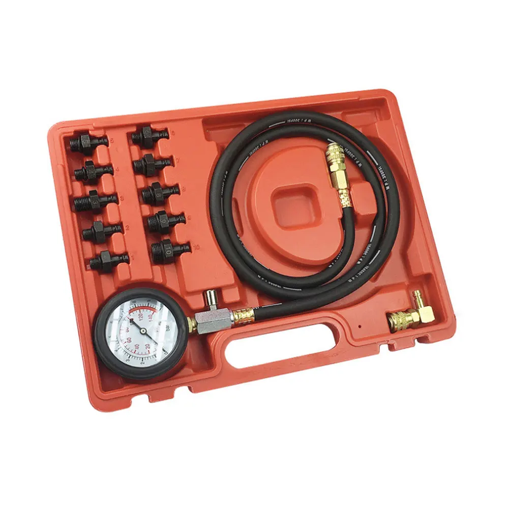 Engine Oil Pressure Detector Tester Gauge Tools Kit Low Oil Warning Car Garage Dropshipping