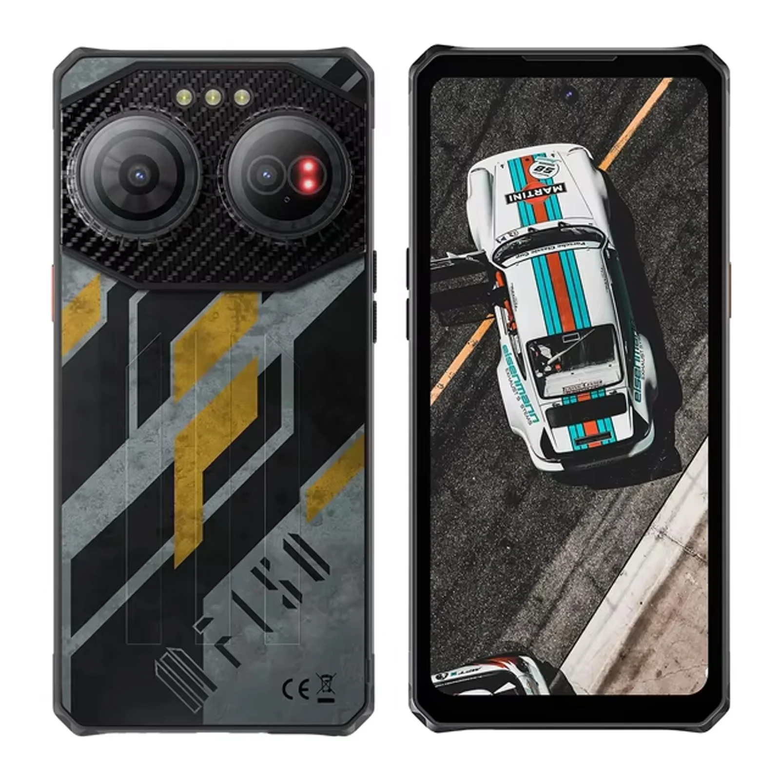 IIIF150 Air3 12GB+512GB Rugged Phone Night Vision 6.6'' Android 14 Helio G96 100MP Rear Camera 5500mAh Battery NFC 4G Global