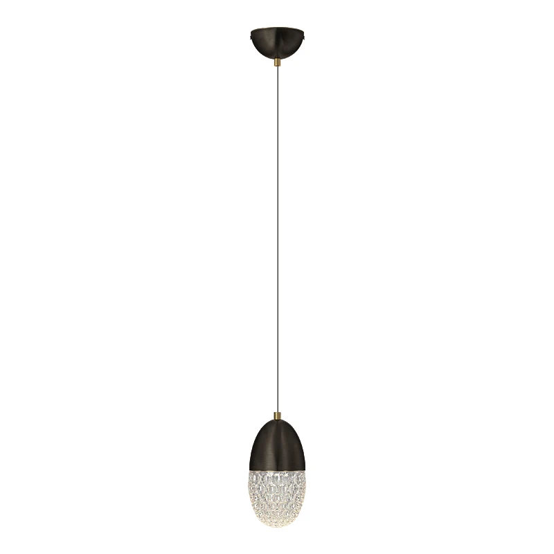 Lampe LED suspendue au design nordique moderne, luminaire décoratif d'intérieur, idéal pour une chambre à coucher, un restaurant ou un bar